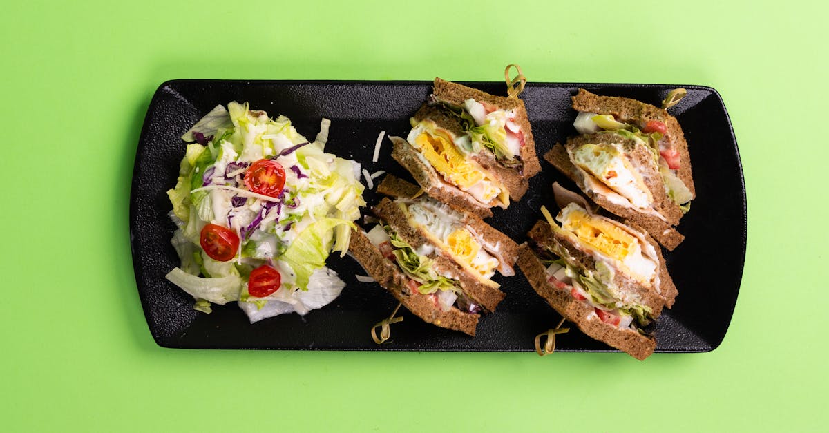 A plate with food on it and a salad