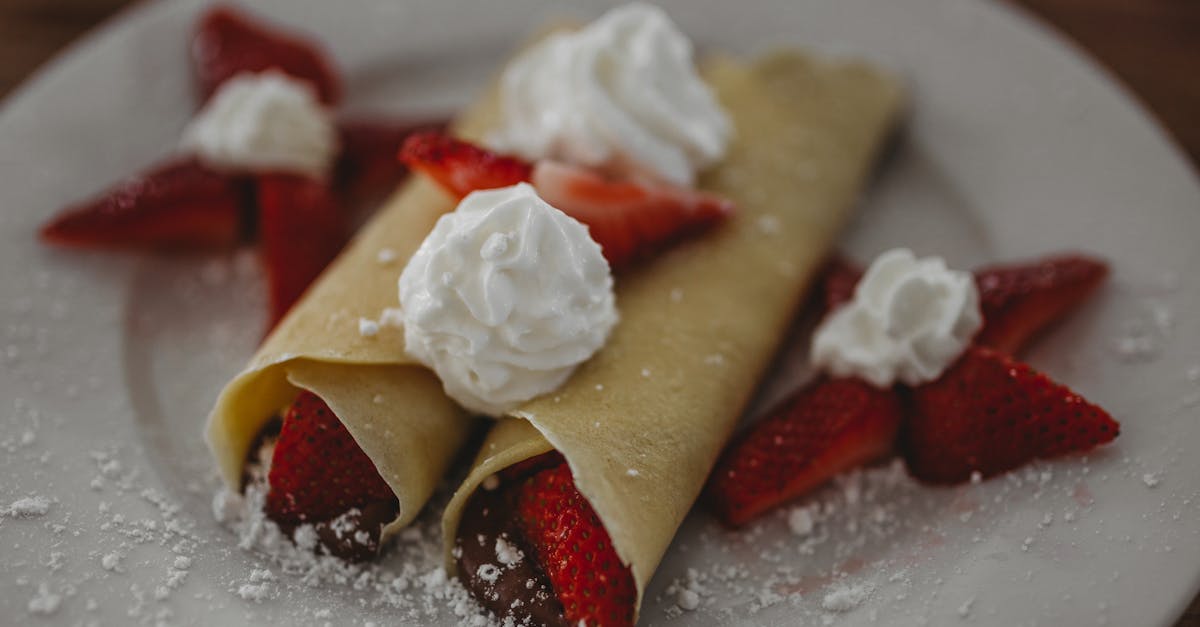 Strawberry Crêpes