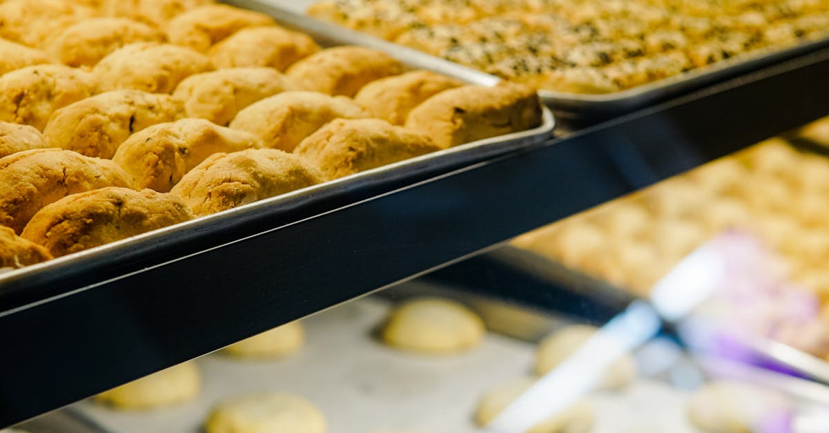 Brown Cookies on Tray