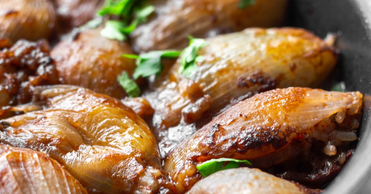 Fried Shallots with Parsley