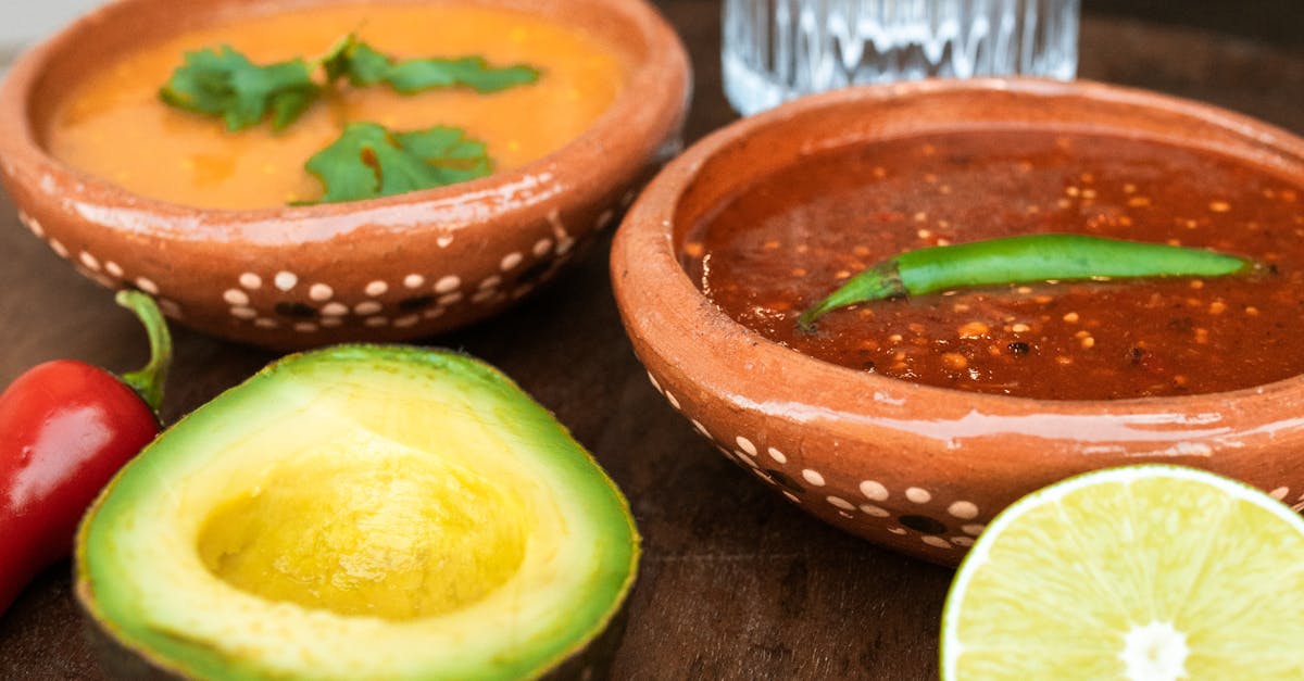 Photo of Vegetable Soups on a Table